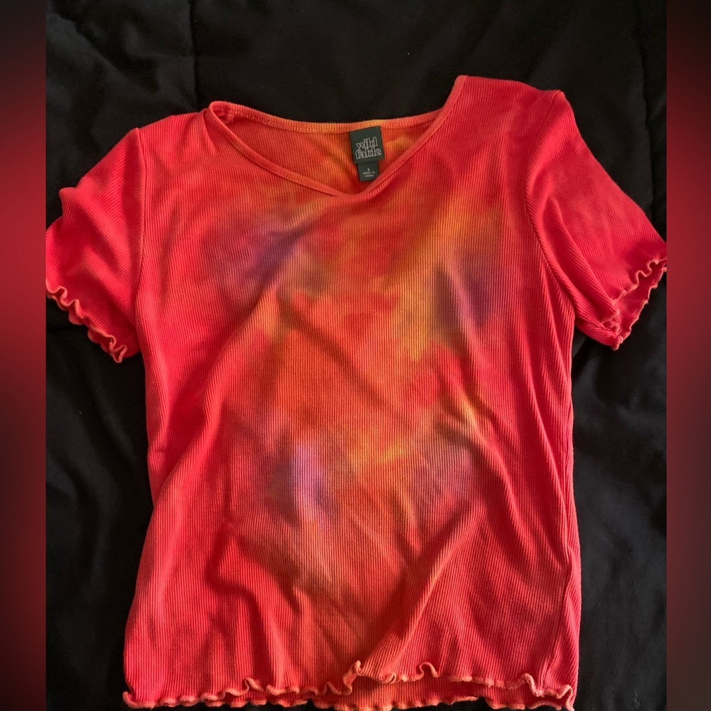 Colorful crop top